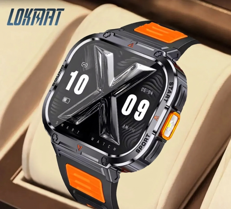 AOD Latest Ultra Wide Screen Bluetooth Calling Waterproof Smartwatch 2025 - Image 2