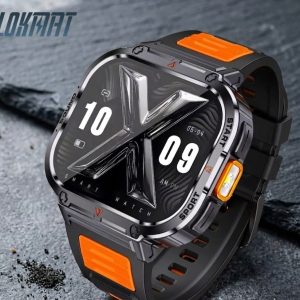 AOD Latest Ultra Wide Screen Bluetooth Calling Waterproof Smartwatch 2025