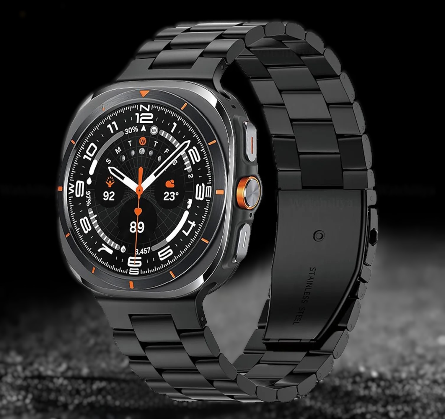 Galaxy Watch 7 New Design Ultra Titanium Bluetooth Calling Smartwatch - Image 2