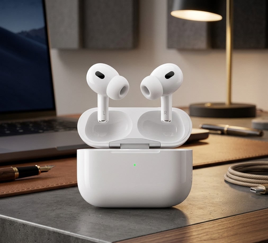 Airpods pro 2nd generation 100% Anc Adaptive mode (Higher Grade) White