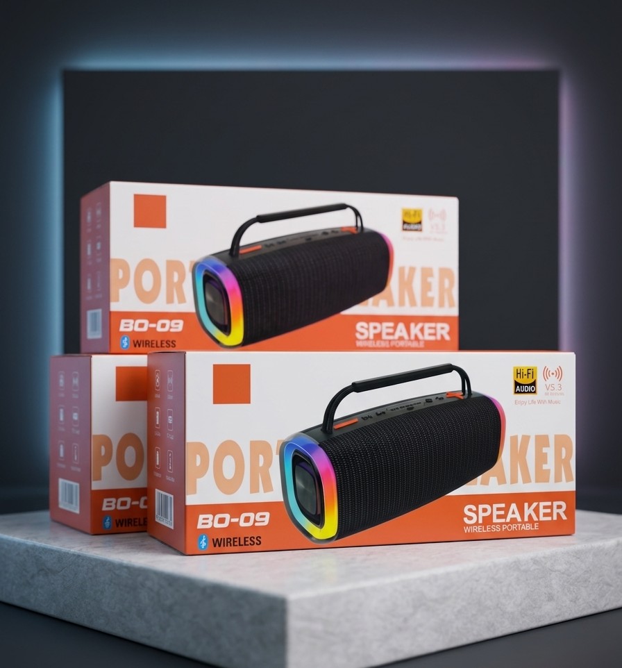 JBL BO-09 Master Copy Wireless Portable Speaker - Image 4