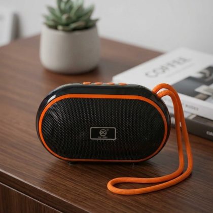 New Portable Mini Wireless for Blue-tooth Speaker 5W Desktop Card Slot Subwoofer Outdoor Sound System Battery Music DV-1068